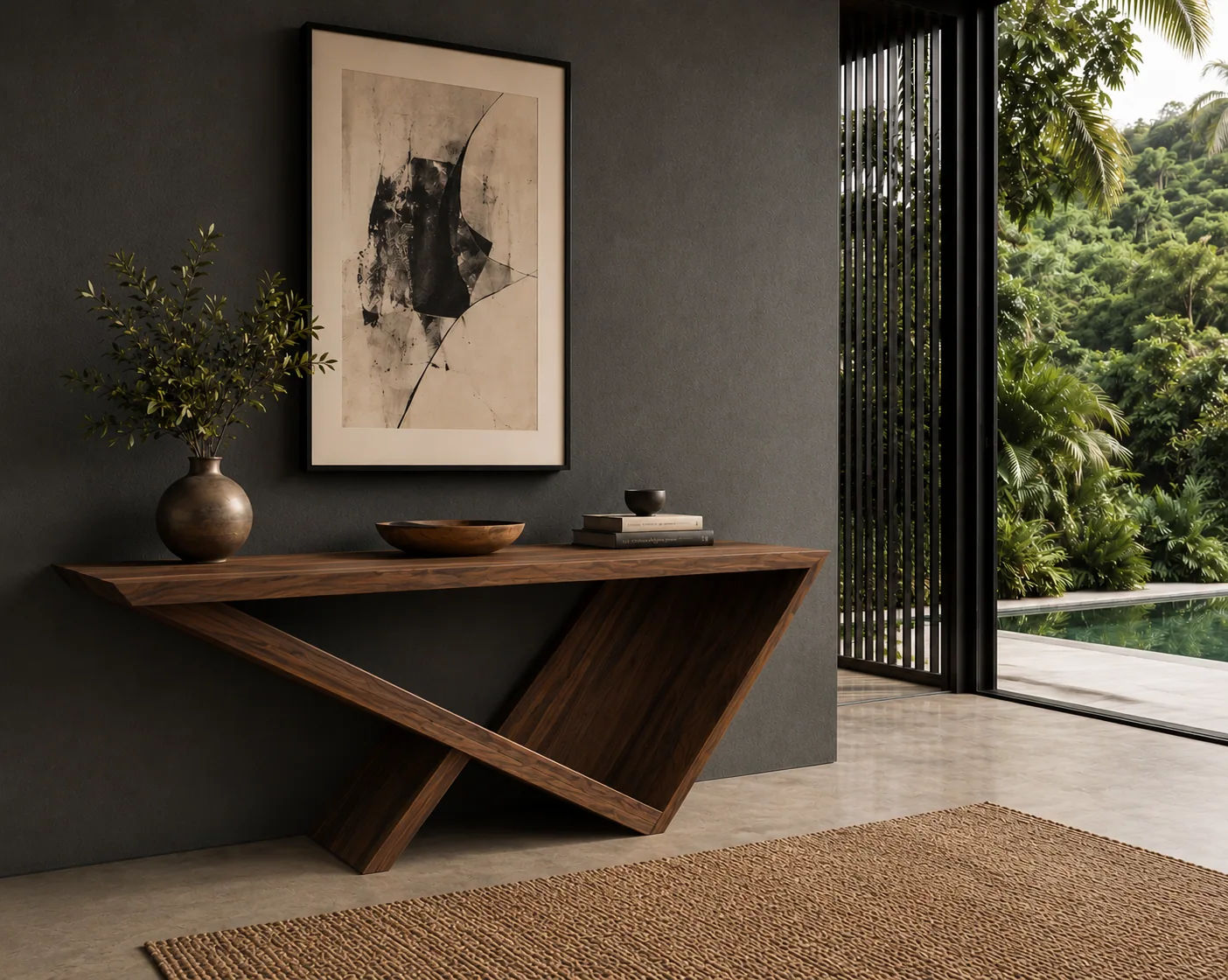 Cadence, Trestle console sideboard