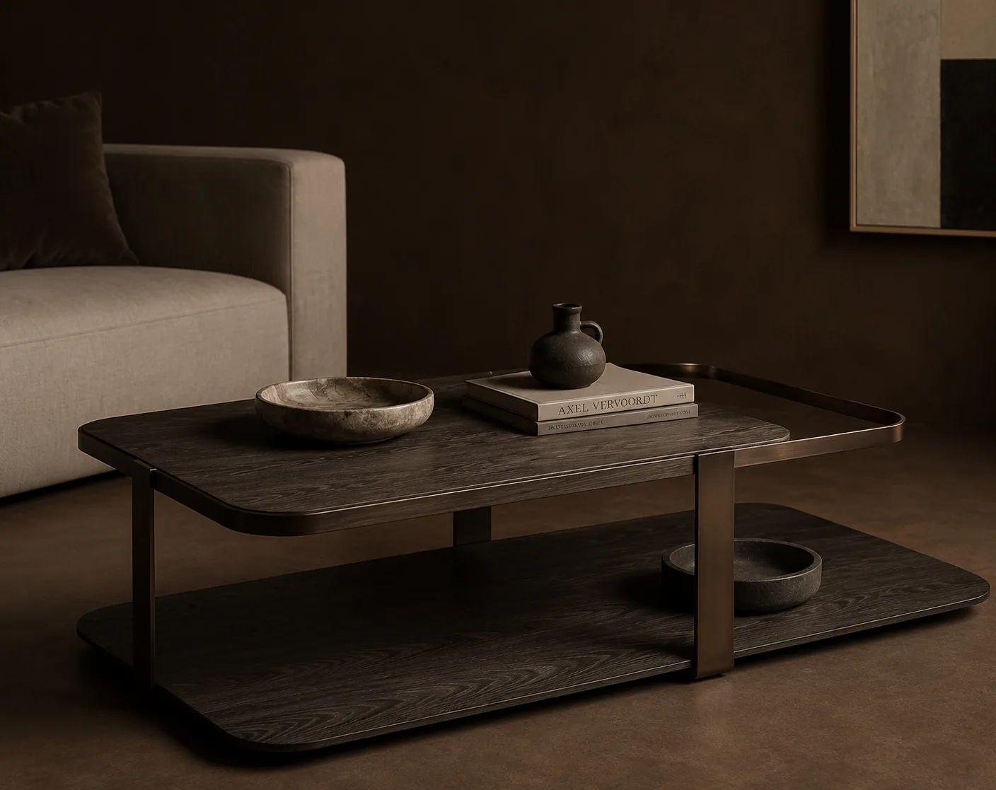 Nocturne, Low rectangular table